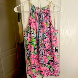 Lilly Pulitzer chain tank top